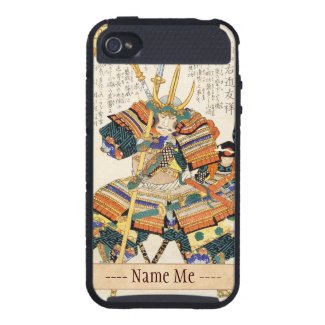 Classic Vintage Japanese Samurai Warrior General Case For iPhone 4