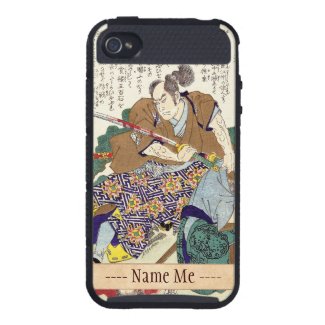 Classic Vintage Japanese Samurai Warrior General Case For iPhone 4