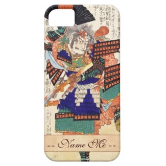 Classic Vintage Japanese Samurai Warrior General Cover For iPhone 5/5S