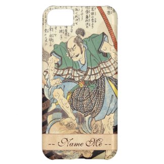 Classic Vintage Japanese Samurai Warrior General Cover For iPhone 5C