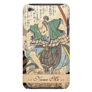 Classic Vintage Japanese Samurai Warrior General iPod Case-Mate Case