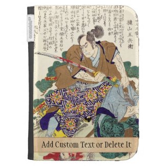 Classic Vintage Japanese Samurai Warrior General Kindle 3G Case