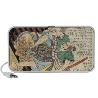 Classic Vintage Japanese Samurai Warrior General Portable Speakers