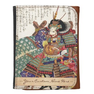 Classic Vintage Japanese Samurai Warrior General Wallets