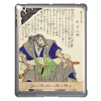 Classic Vintage Japanese Samurai Warrior Ronin Cover For iPad