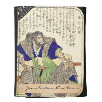 Classic Vintage Japanese Samurai Warrior Ronin Leather Wallets