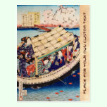 Classic vintage japanese ukiyo-e geishas Utagawa postcards