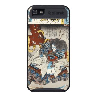 Classic vintage japanese ukiyo-e samurai Utagawa iPhone 5 Cases