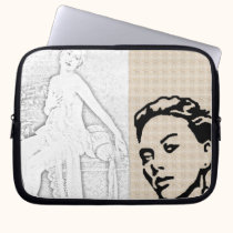 Classic Vintage Laptop Sleeve - choose size laptop sleeves