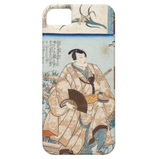 Classic vintage ukiyo-e japanese samurai Utagawa iPhone 5 Cover