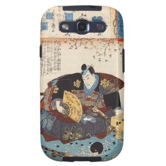 Classic vintage ukiyo-e japanese samurai Utagawa Samsung Galaxy SIII Cover