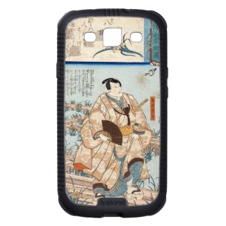 Classic vintage ukiyo-e japanese samurai Utagawa Galaxy S3 Cover