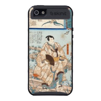 Classic vintage ukiyo-e japanese samurai Utagawa iPhone 5 Cases