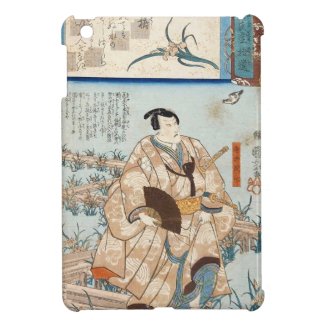 Classic vintage ukiyo-e japanese samurai Utagawa iPad Mini Cases