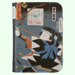 Classic vintage ukiyo-e kyudo archer Utagawa art caseable cases