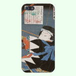 Classic vintage ukiyo-e kyudo archer Utagawa art iphone cases