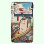 Classic vintage ukiyo-e samurai portrait Utagawa casemate cases