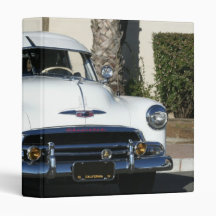 Classic White Car binder