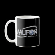 Classic white MUFON WCS coffee mug mugs
