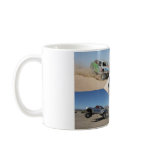 Classic White Mug with Off Road Trucks