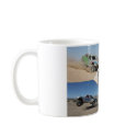 Classic White Mug with Off Road Trucks