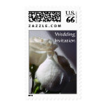 Classic White R8 Wedding Invitation postage