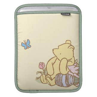 Classic Winnie the Pooh and Piglet 1 iPad Sleeve