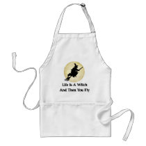 Classic Witch Saying aprons