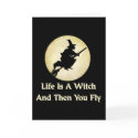 Classic Witch Saying cards by orsobear Classic Witch Saying cards