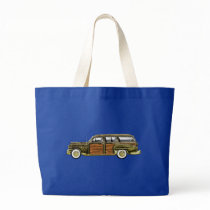 Classic Woody Station wagon Tote Bag