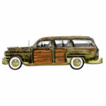 Classic Woody Station wagon Cut Out
