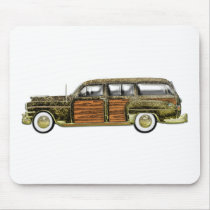 Classic Woody Station wagon Mousepads