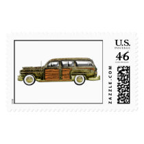 Classic Woody Station wagon Postage