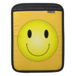 Classic Yellow Smiley Sleeve For iPads