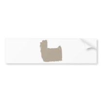 Classic Yorkshire Terrier bumper stickers by DogArtDesign Classic Yorkshire Terrier bumper stickers