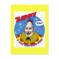 Classic Zippy Yellow Post Cards