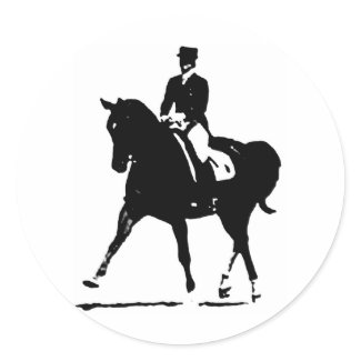Classical Dressage 7 sticker