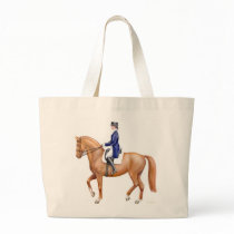 Classical Dressage Horse Tote Bag