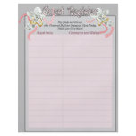Classical Expressions Guest Register Pages Flyer