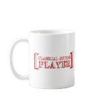 Classical Guitar Player Coffee Mugs