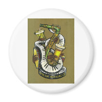 Classical Jazz Logo magnets