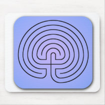 Classical Labyrinth mousepads by inkles Classical Labyrinth mousepads