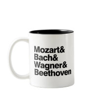 Classical Music - Composers Band Funny mug