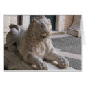 Classical Roman Lion Statue cards by gothicarts Classical Roman Lion Statue cards