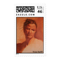 Classical Sketch postage