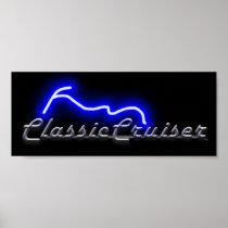 ClassicCruiser.com Logo Poster