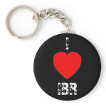 classicheart, I, IBR Keychain