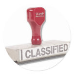 "Classified" Stamp"