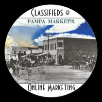 Classifieds @ PampaMarket.Com, Online Marketing stickers
