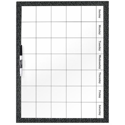 Classroom Calendar Dry Erase Board Zazzle